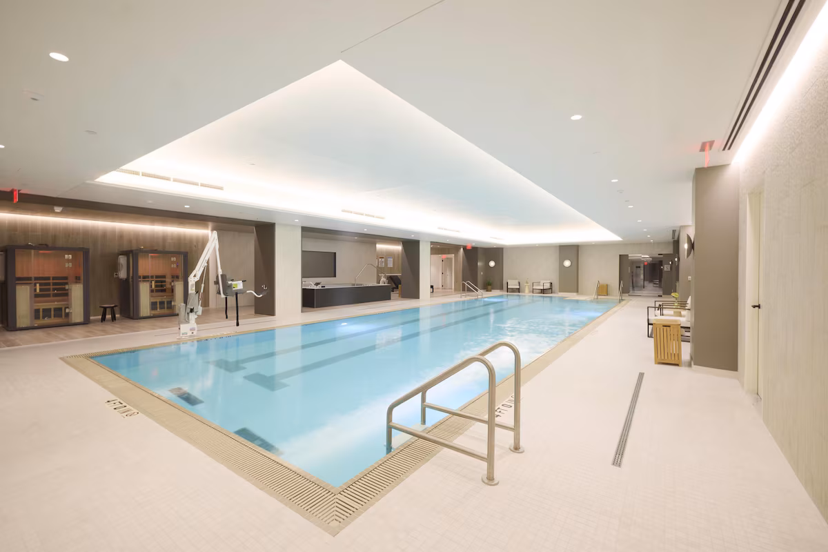 Hotel indoor pool