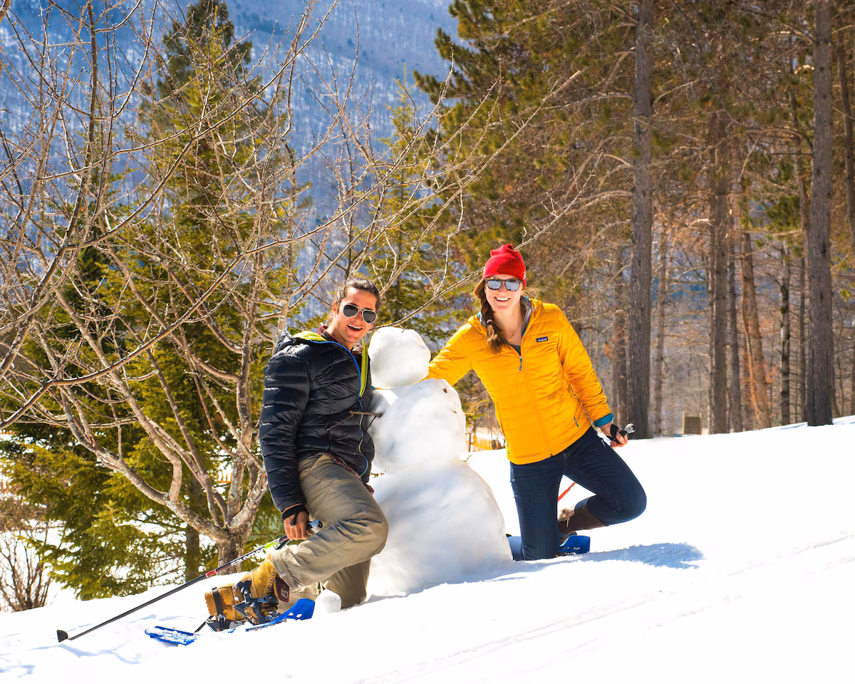 Be a kid again in the snow