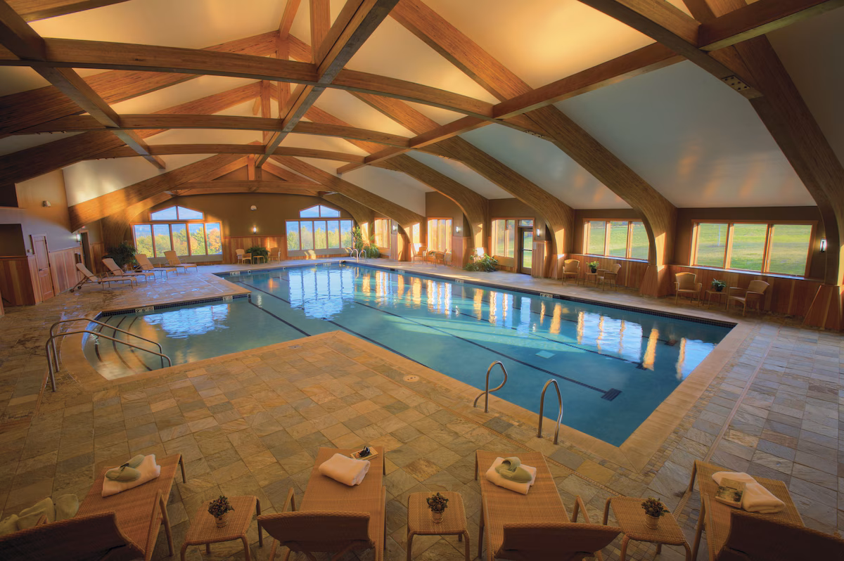 Hotel indoor pool