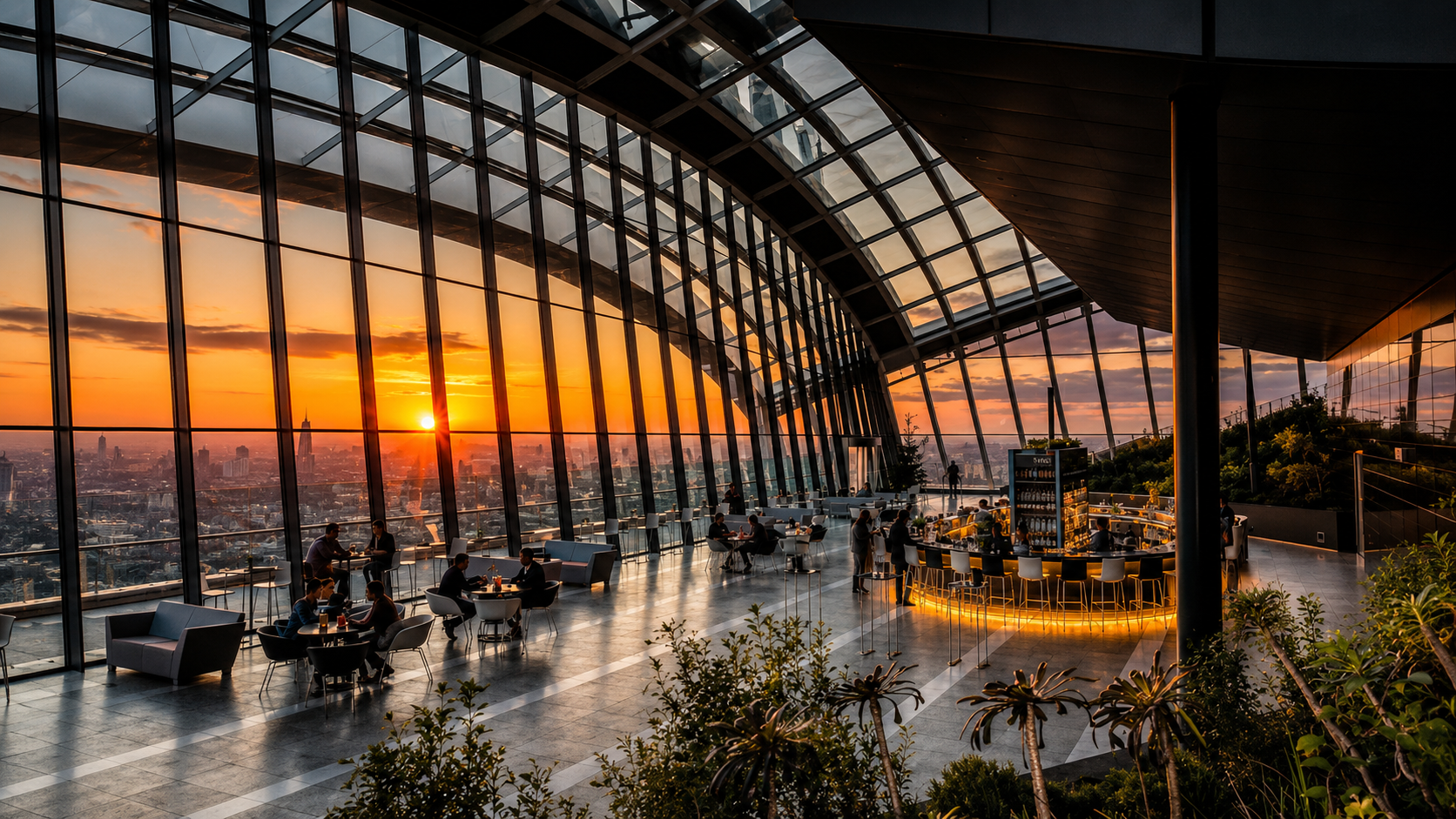 Visit the London Sky Garden