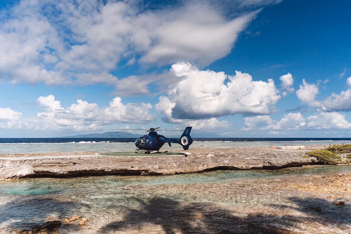Take a ride and see the island from above