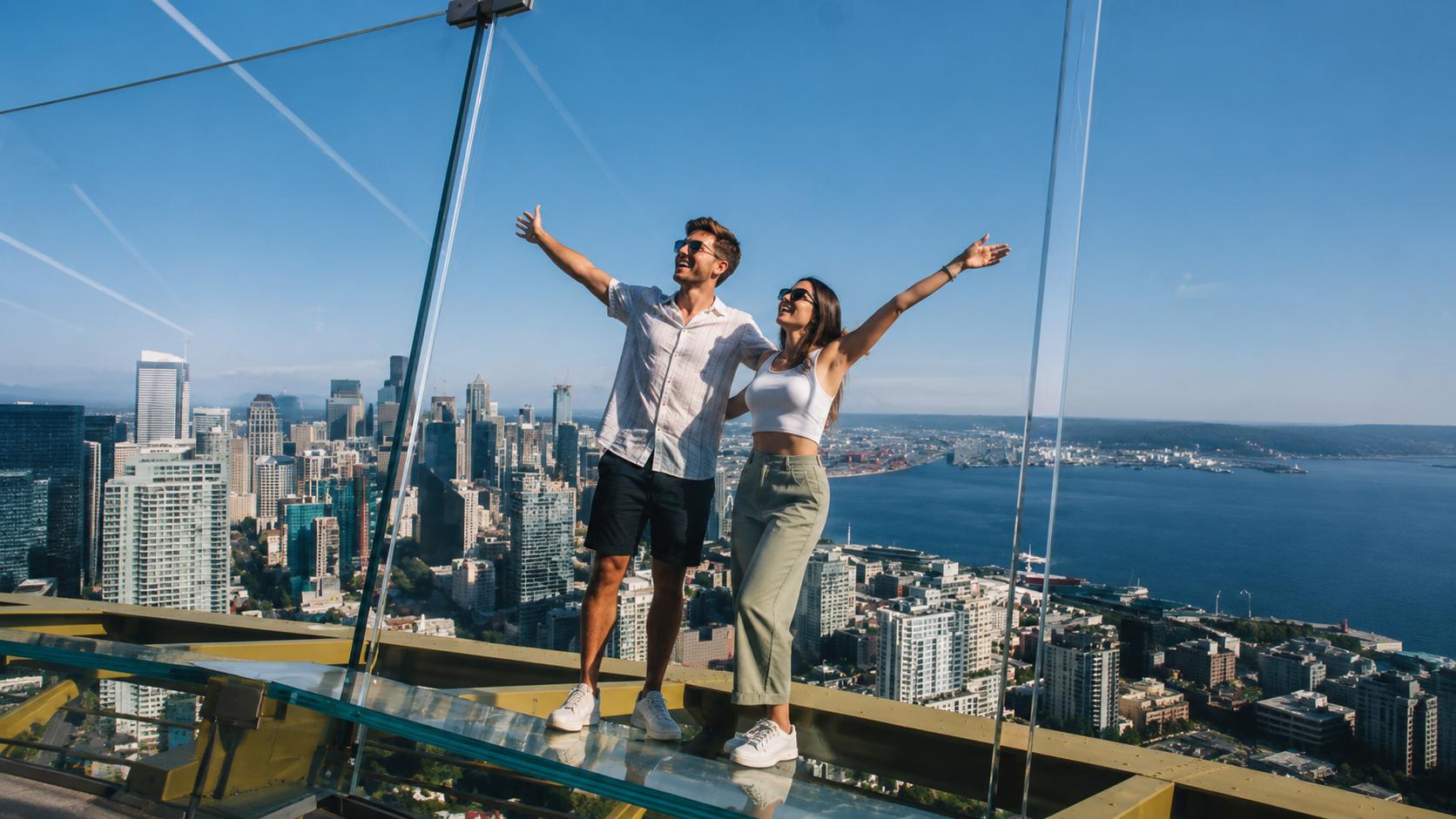 Venture to the edge at the Seattle Space Needle