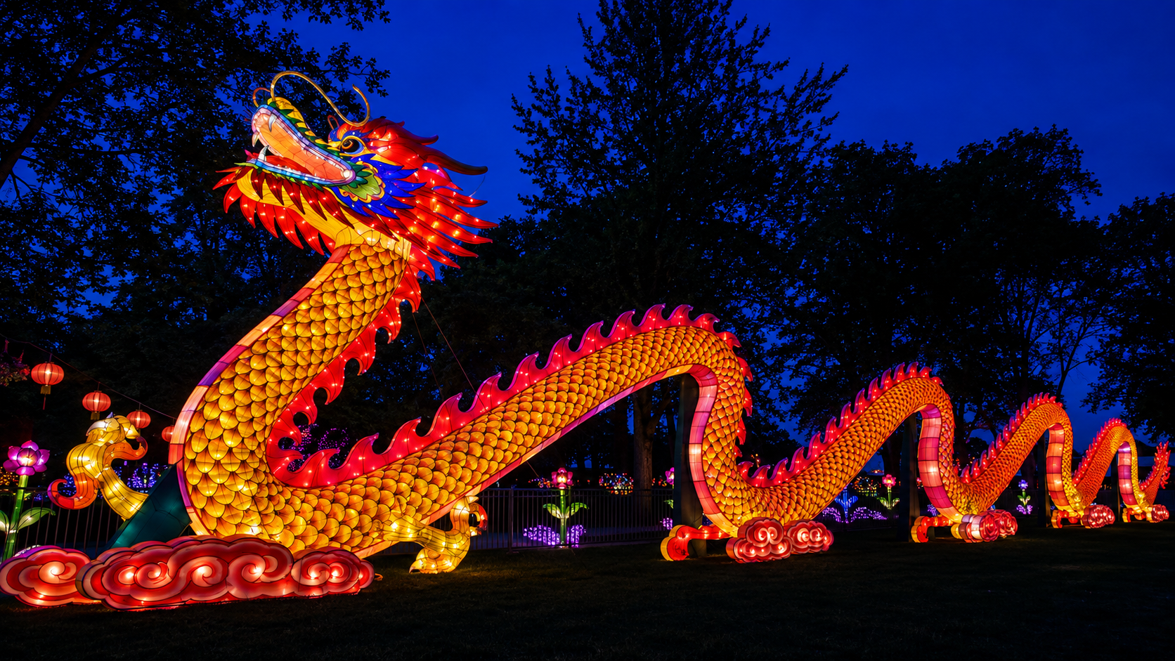 Be amazed and experience WildLanterns at the zoo