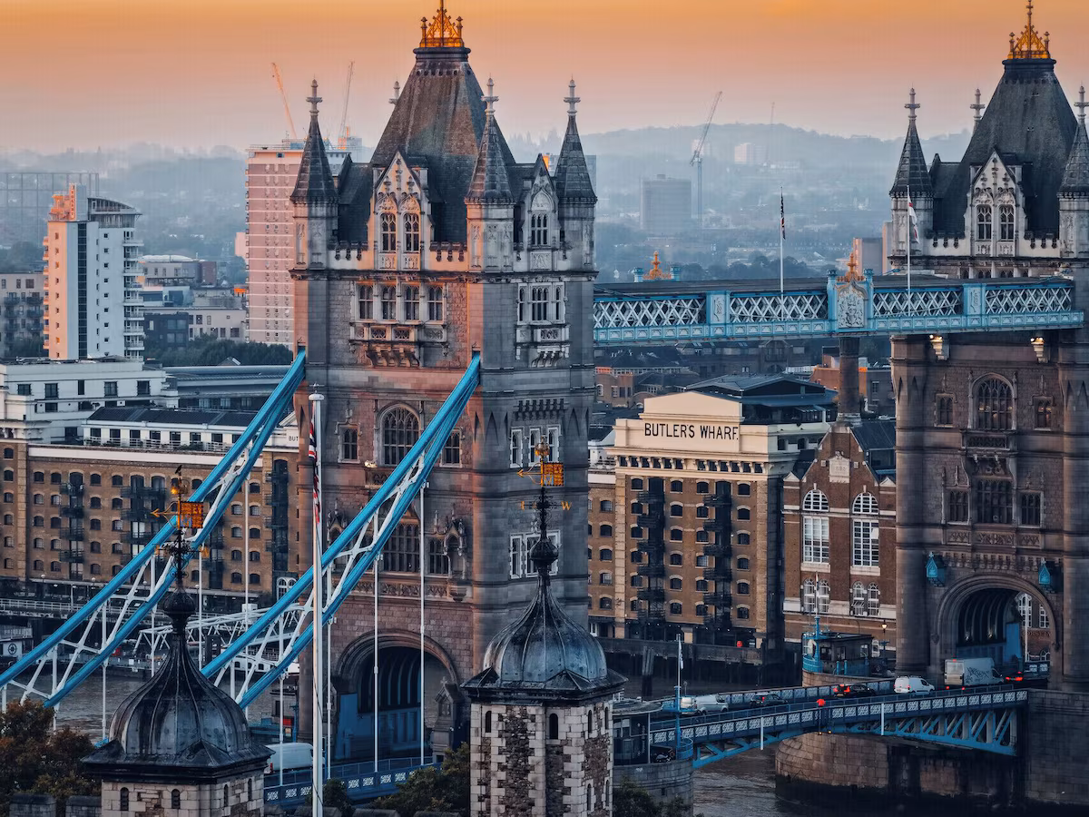 London Bridge just outside your window