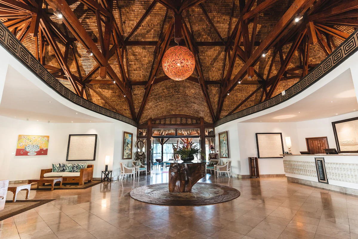 Resort lobby