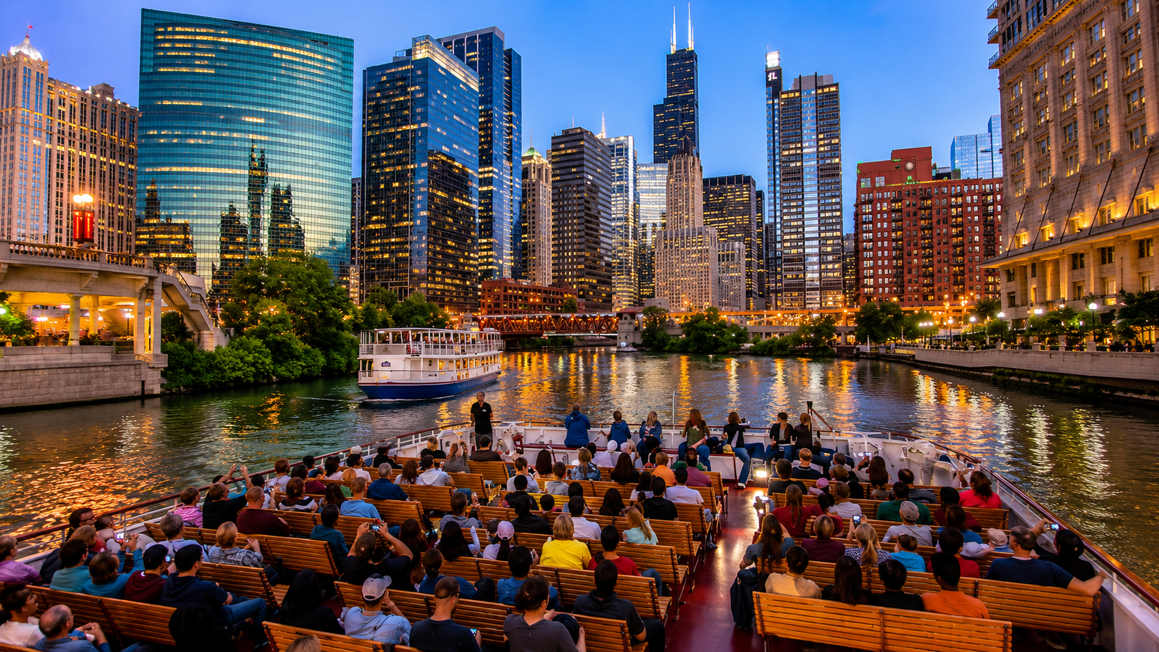 Take in the sights on a River Cruise
