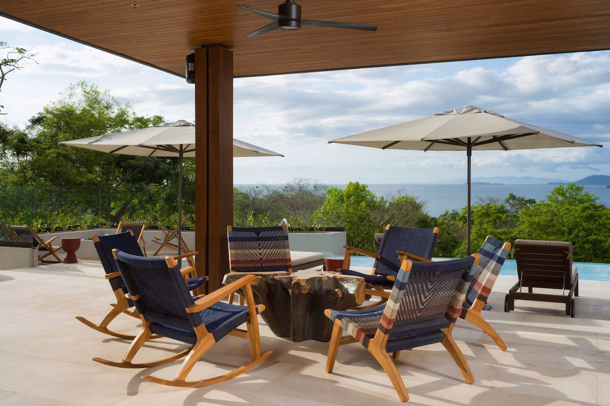 Relax on the patio with amazing views
