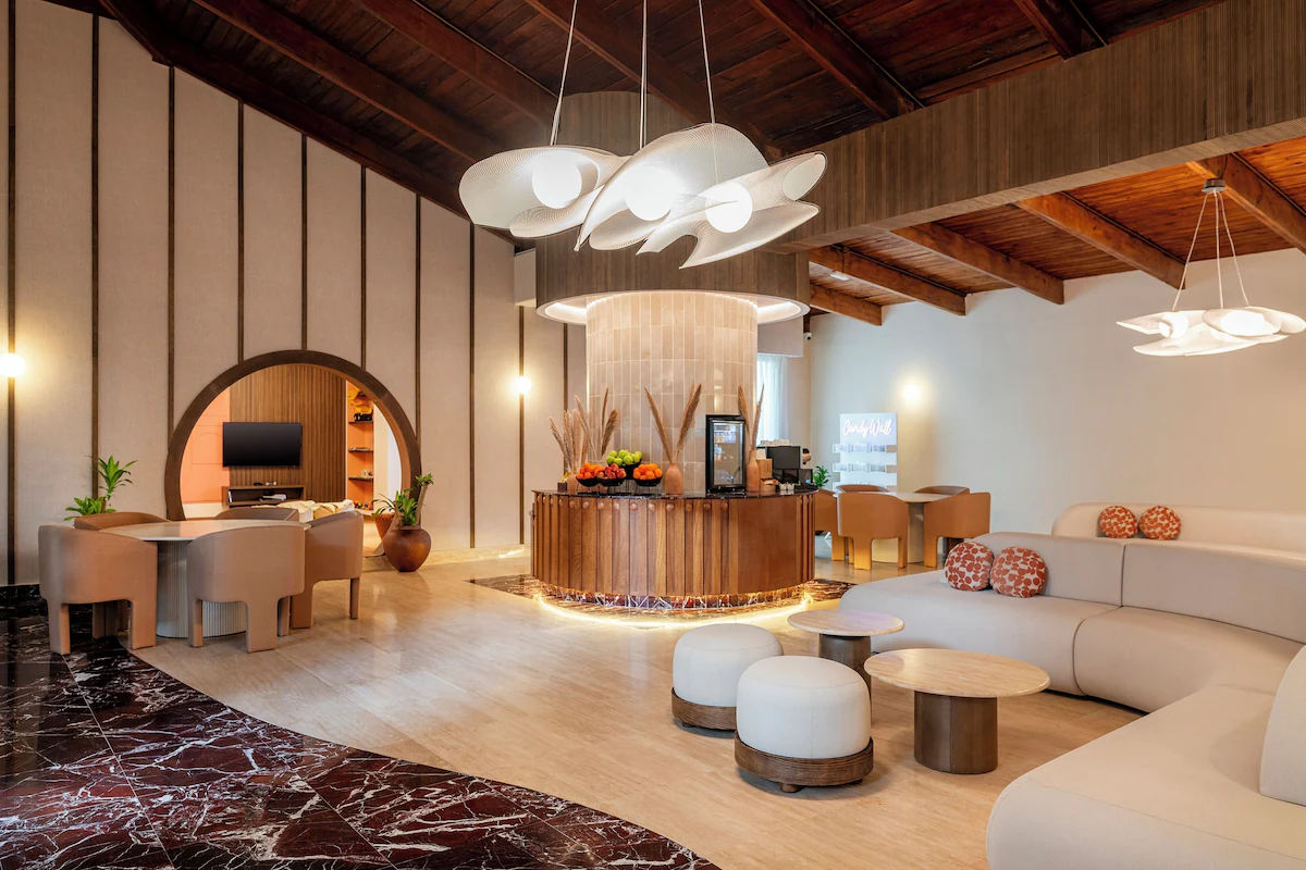 Resort lobby
