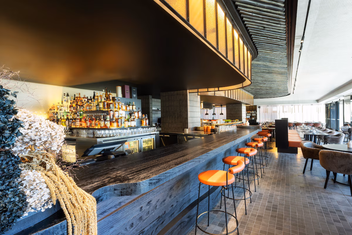 Hotel bar and lounge