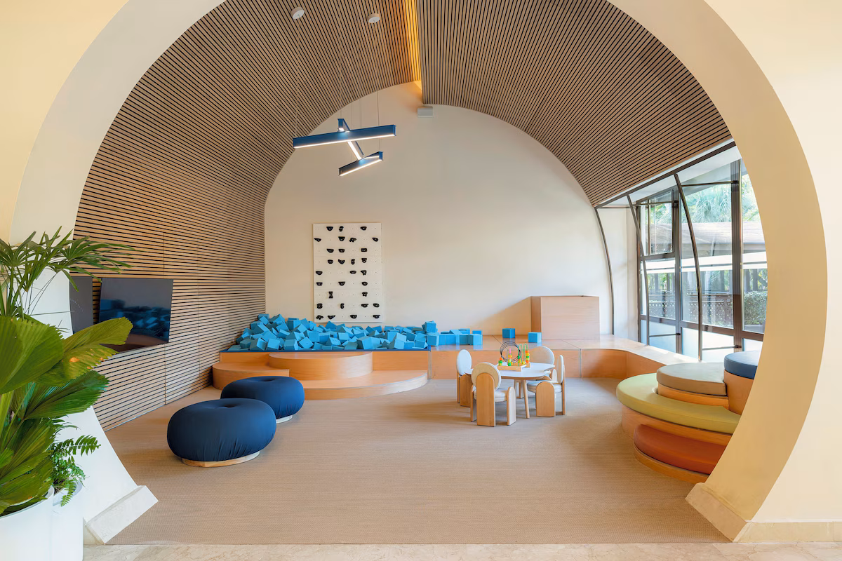 Kids indoor play area