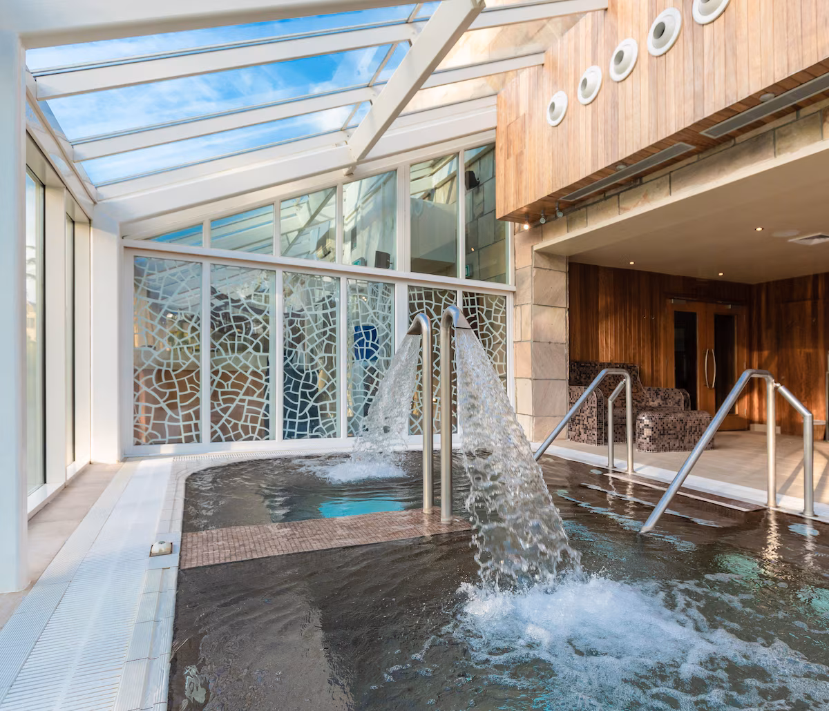 Indoor hottub