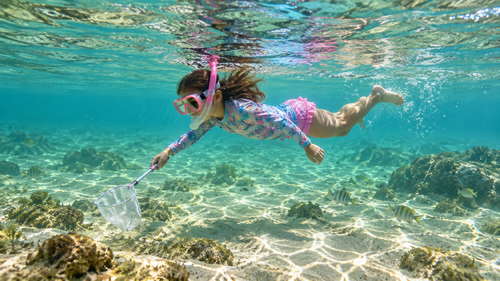 Get them exploring at Funky Fish Ocean Camp
