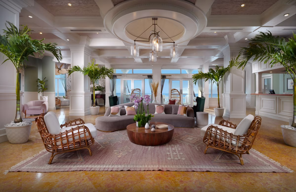 Hotel lobby