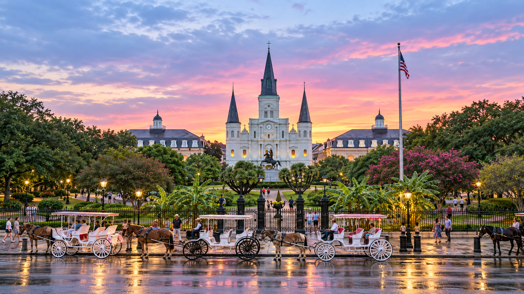 Visit the famous French Quarter