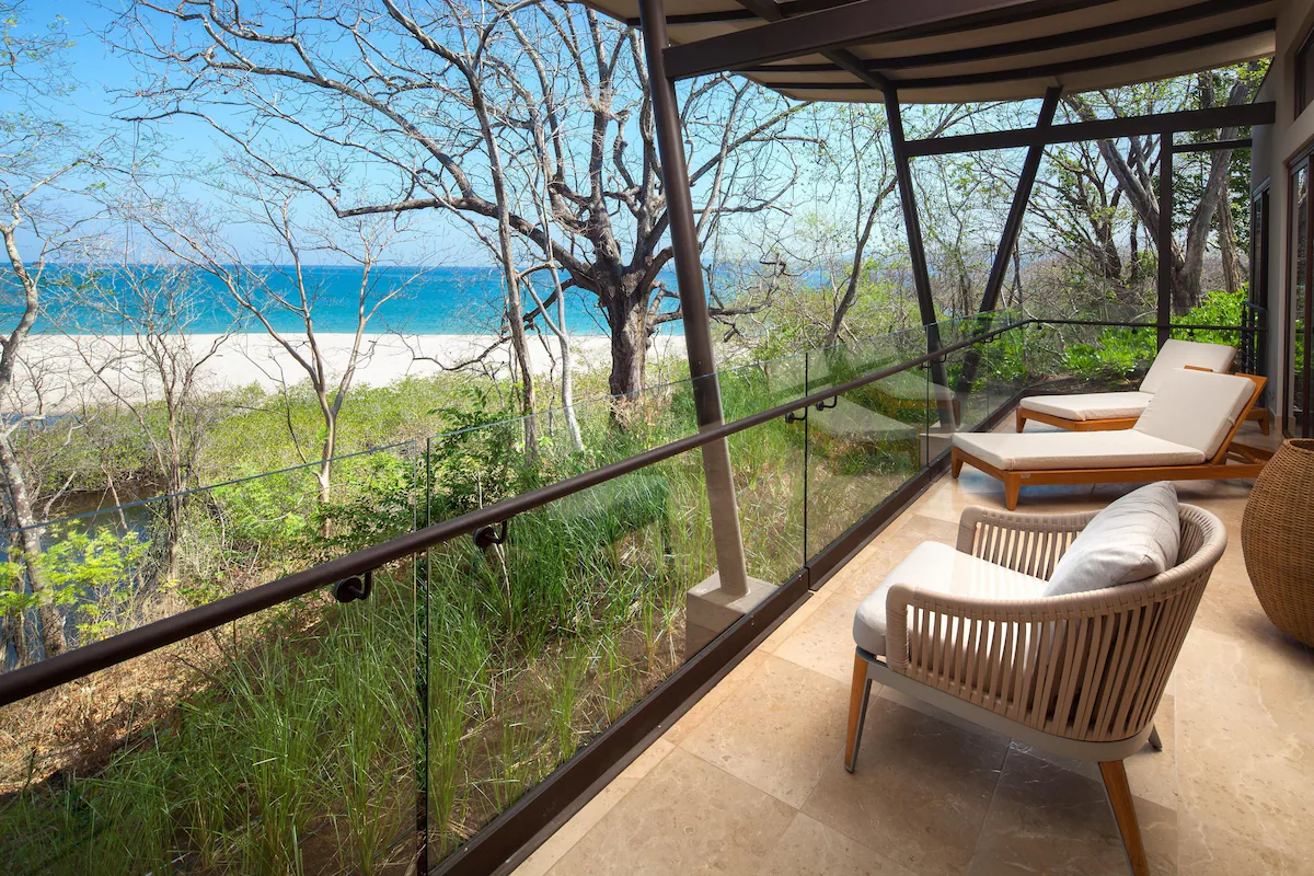 Suite with ocean view balcony