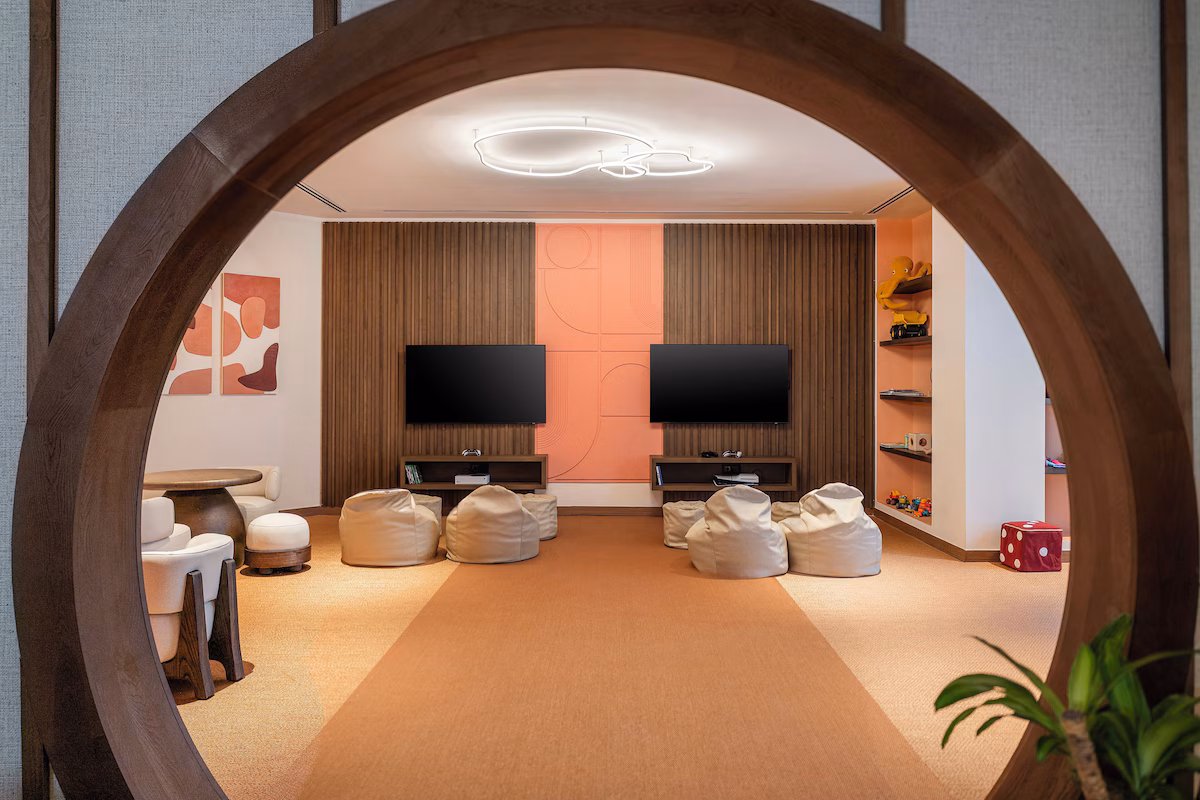 Kids game room