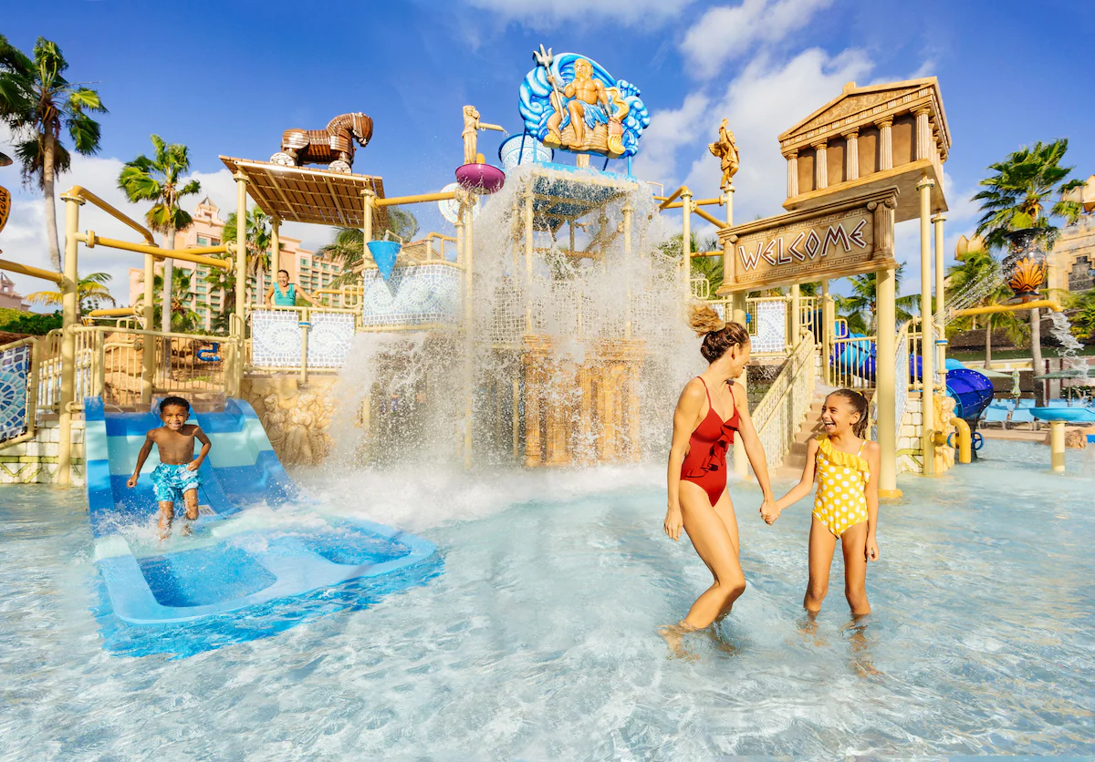 Kids splash pad