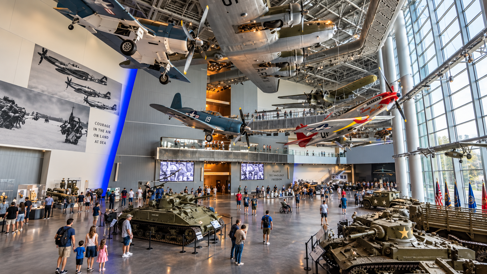 Go back in time at National WWII Museum