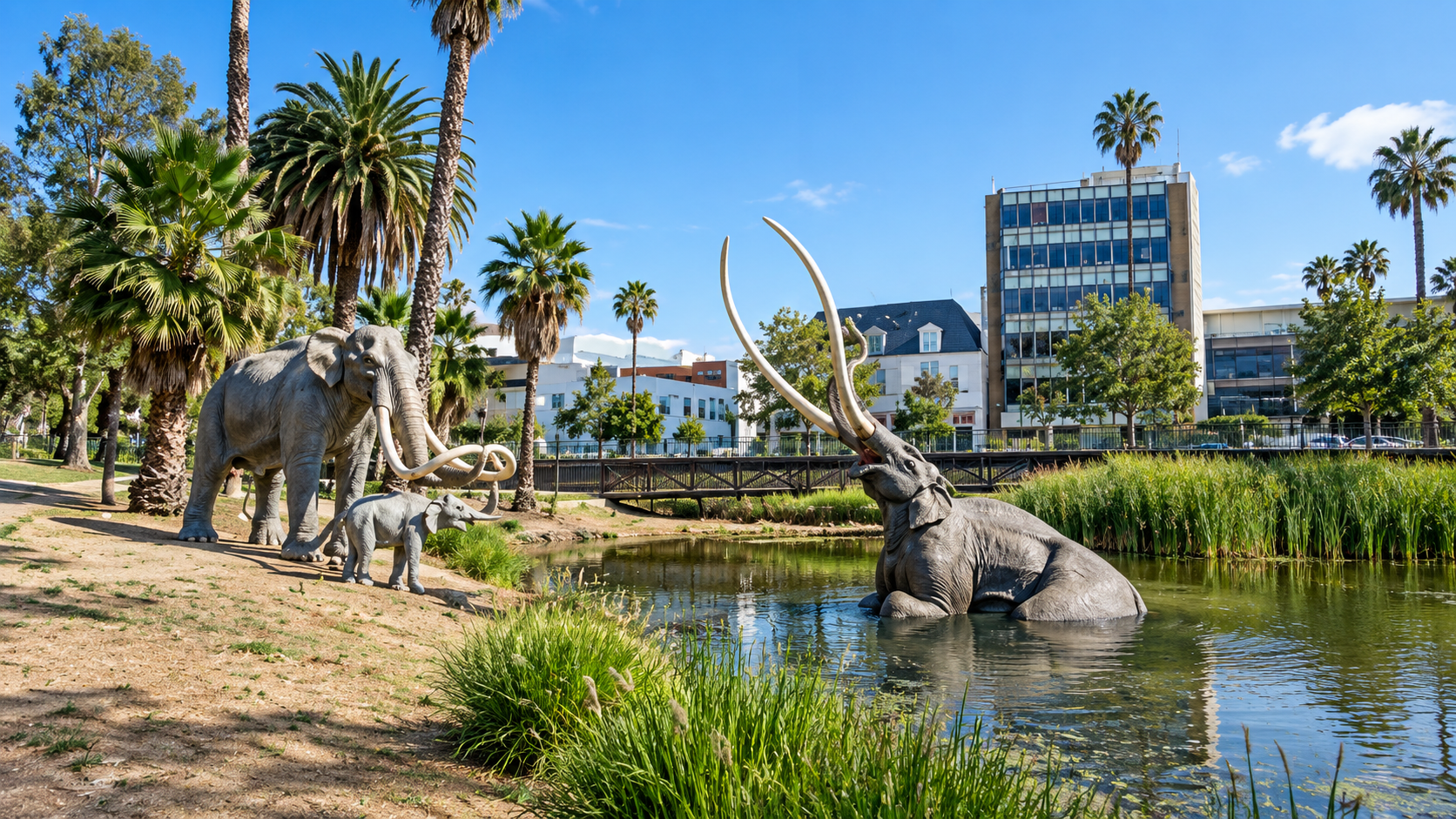 Visit the La Brea Tar Pits
