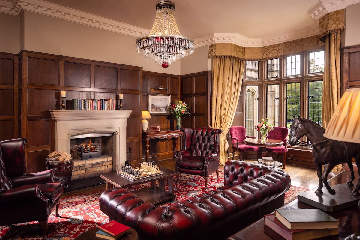 Hotel lobby and lounge