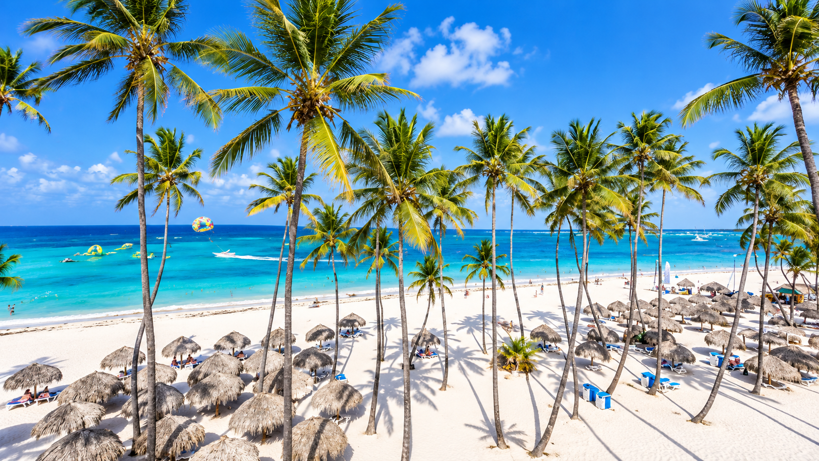 Bávaro Beach right outside your room