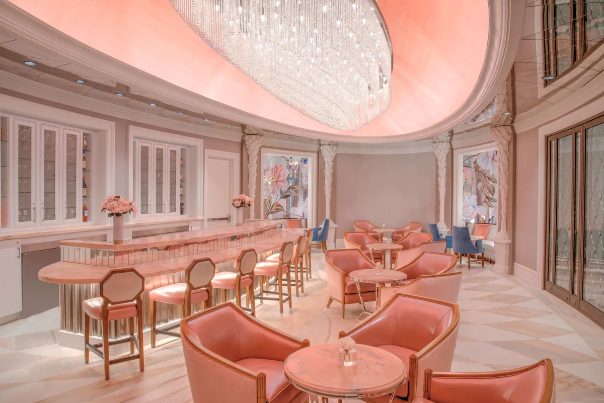 Hotel bar and lounge
