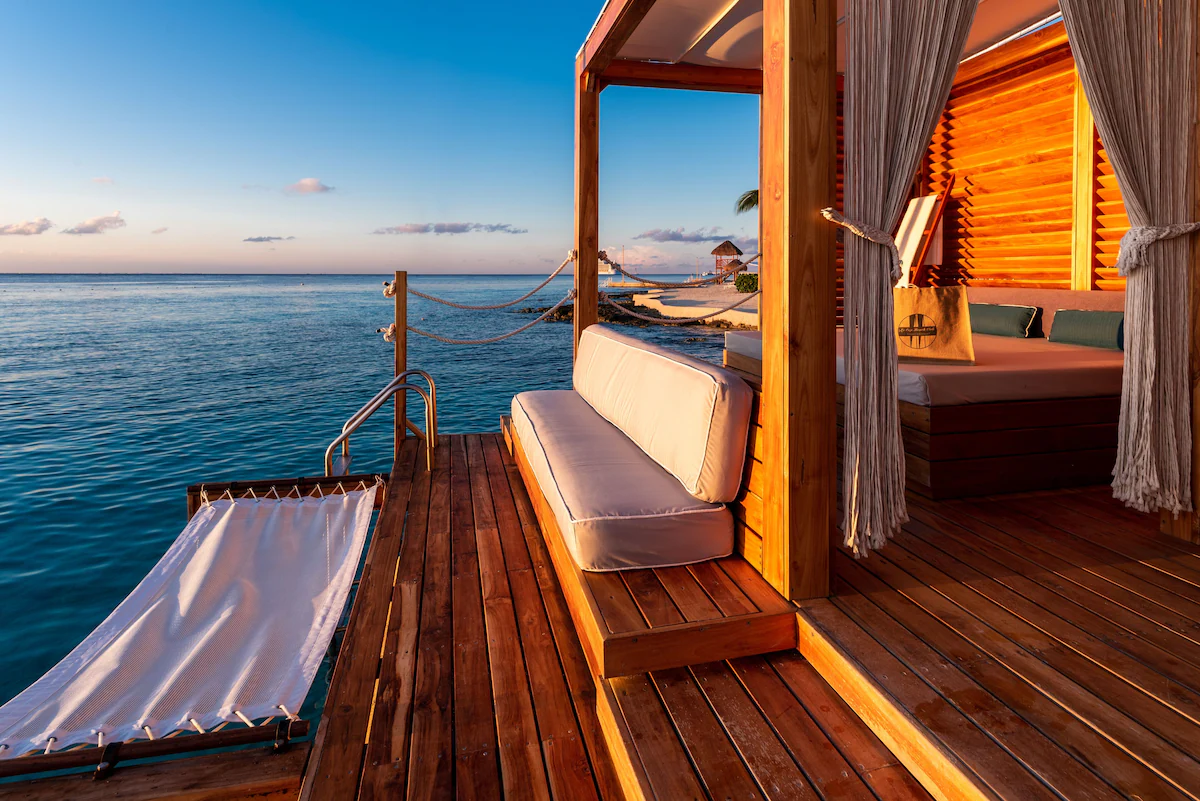 Overwater cabana