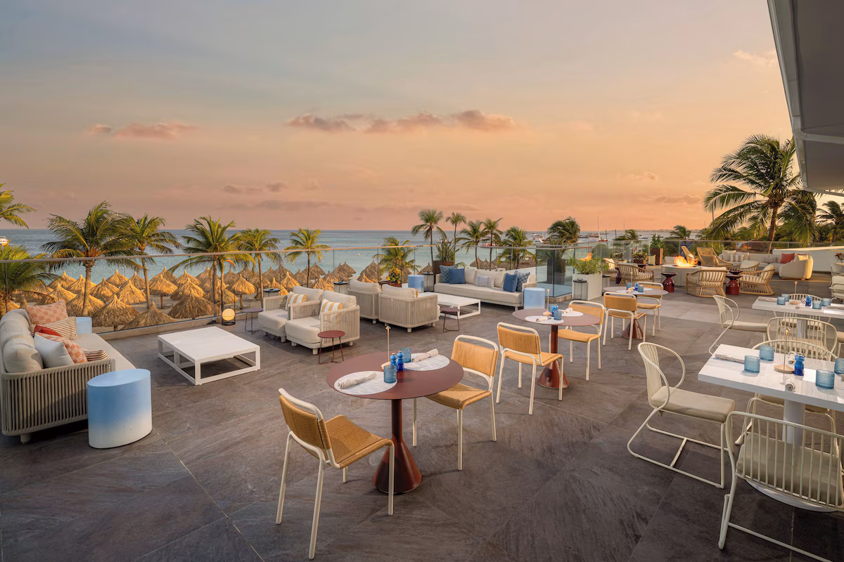 Roof top restaurant