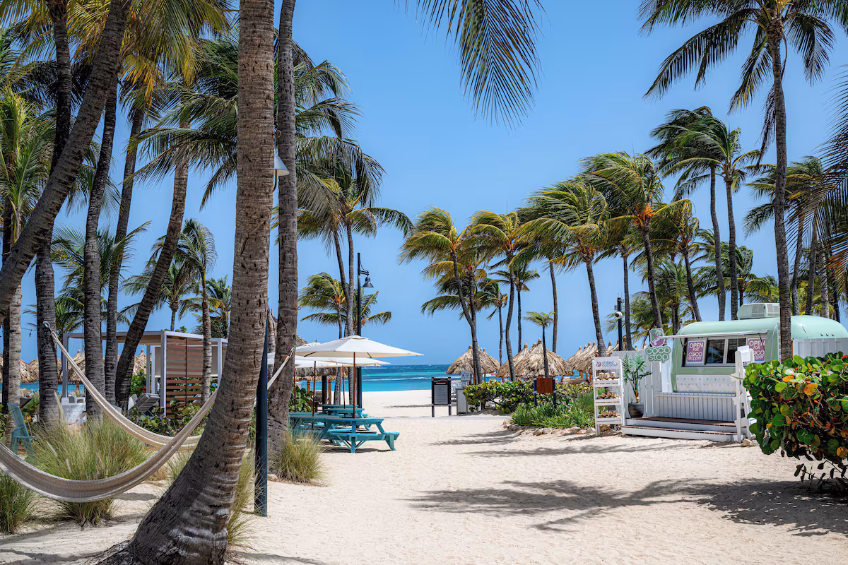 Easy beach access