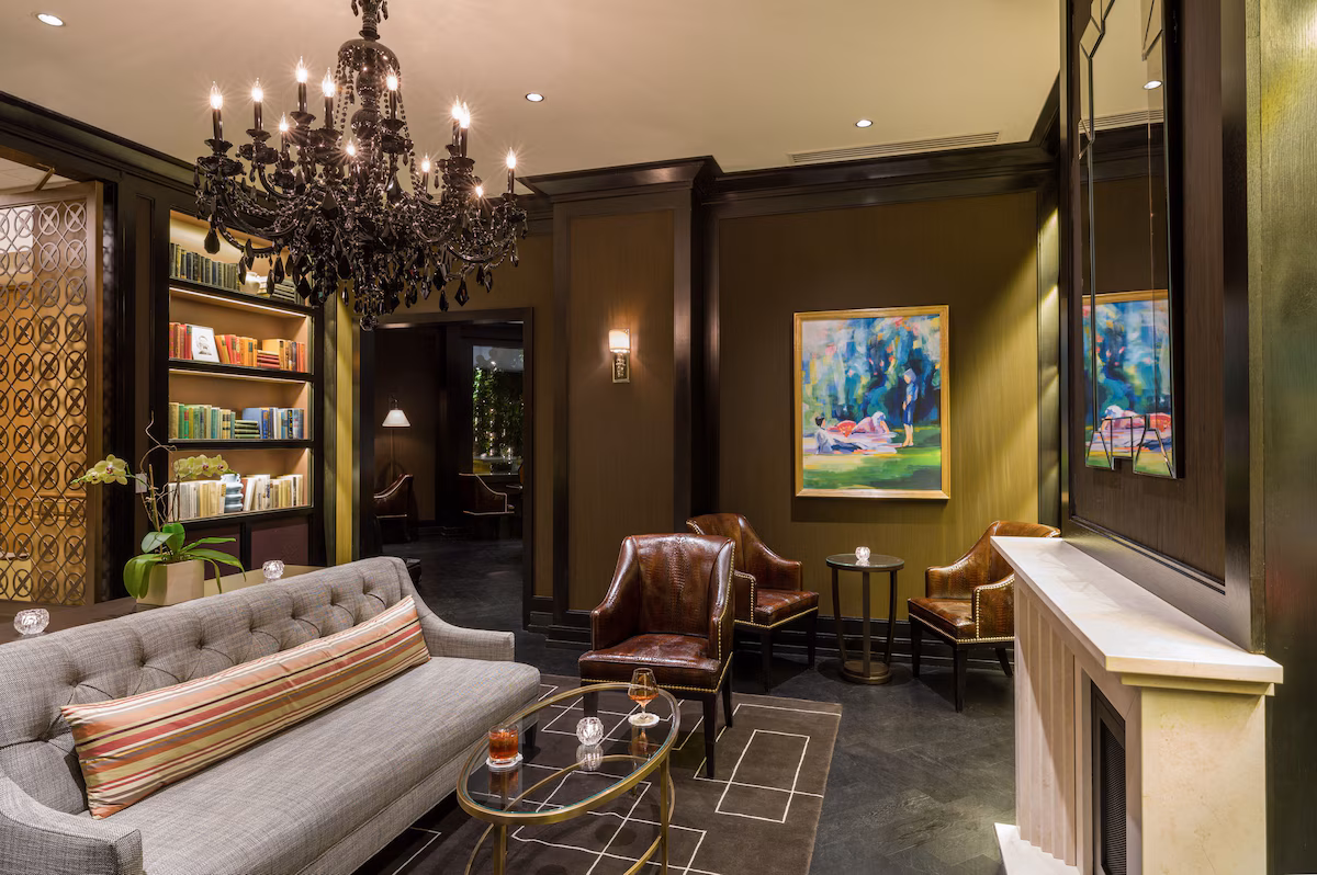 Hotel lobby