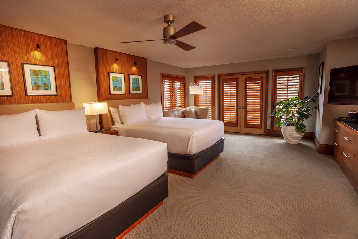 Two queen room