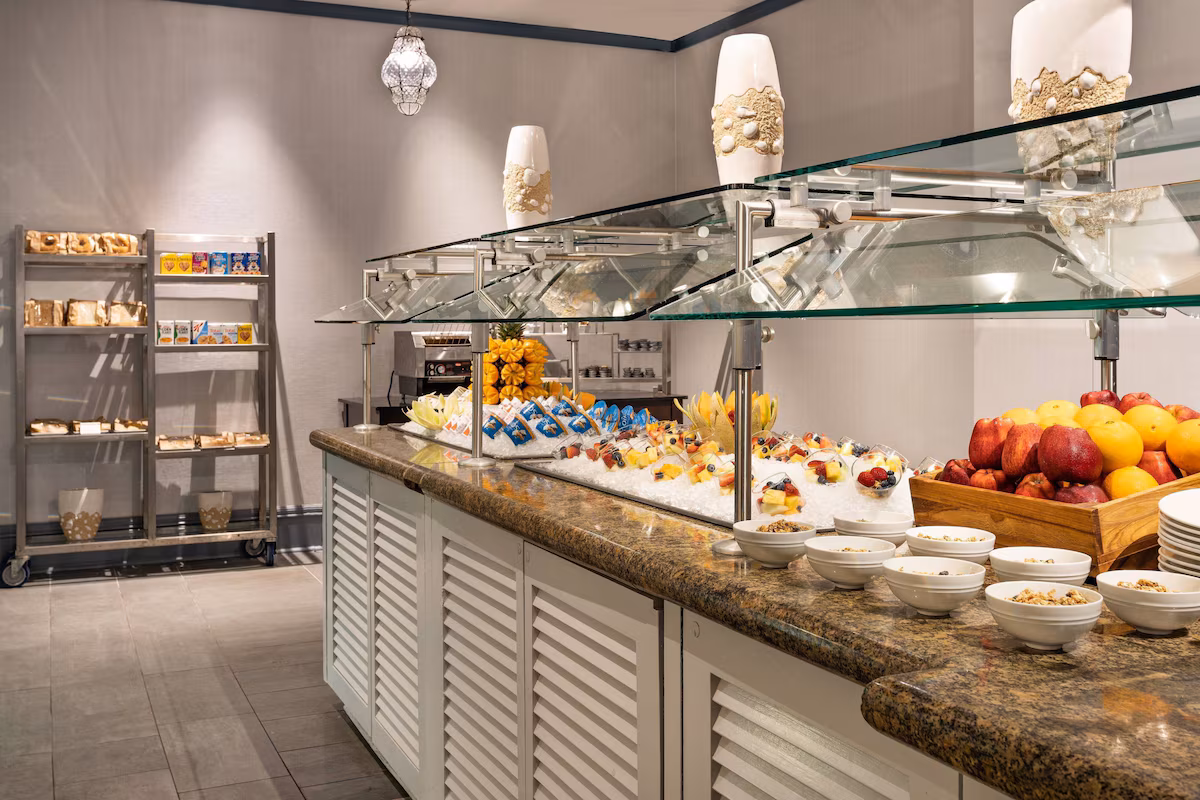 Breakfast bar