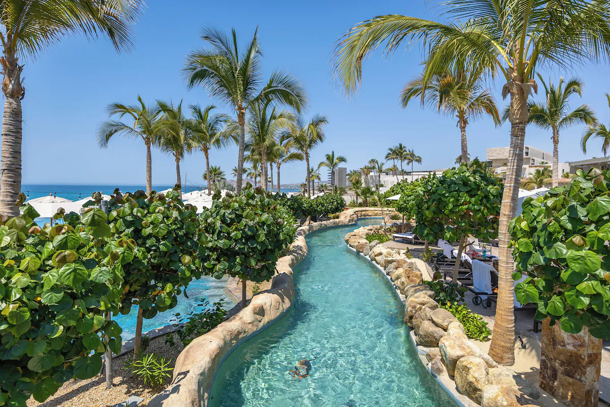 Resort lazy river