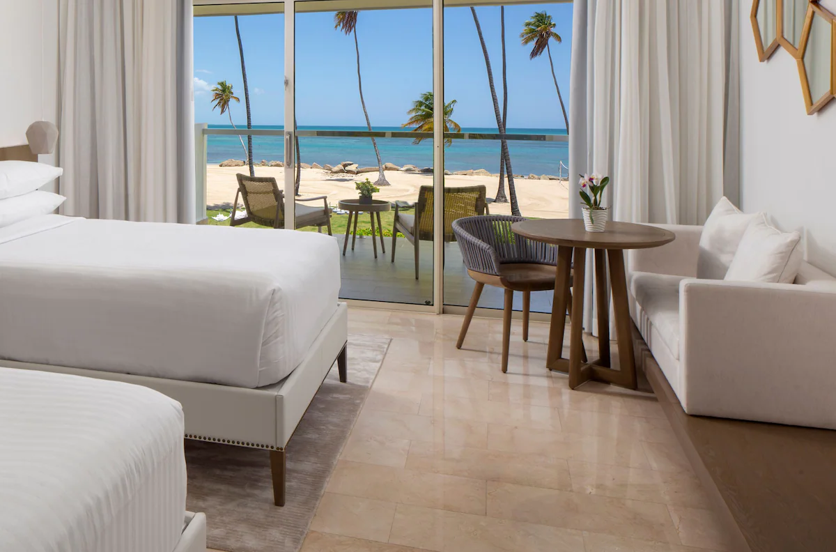 Oceanfront two bed room