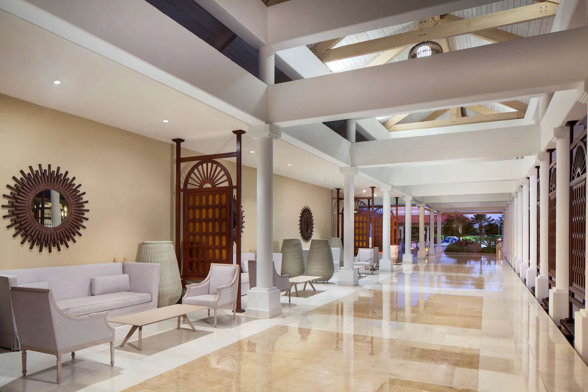 Resort lobby