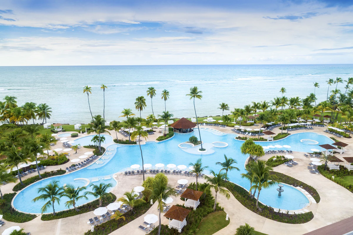 Ocean front pool to relax in