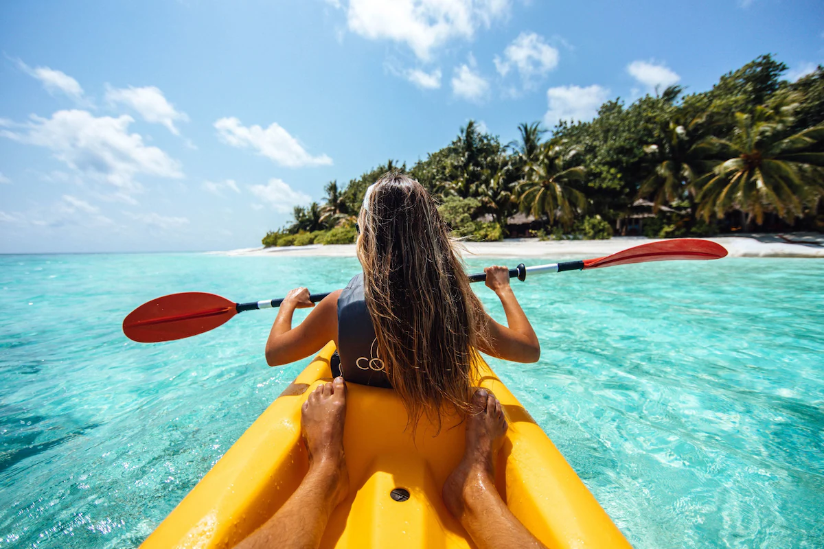 Water activities at the resort